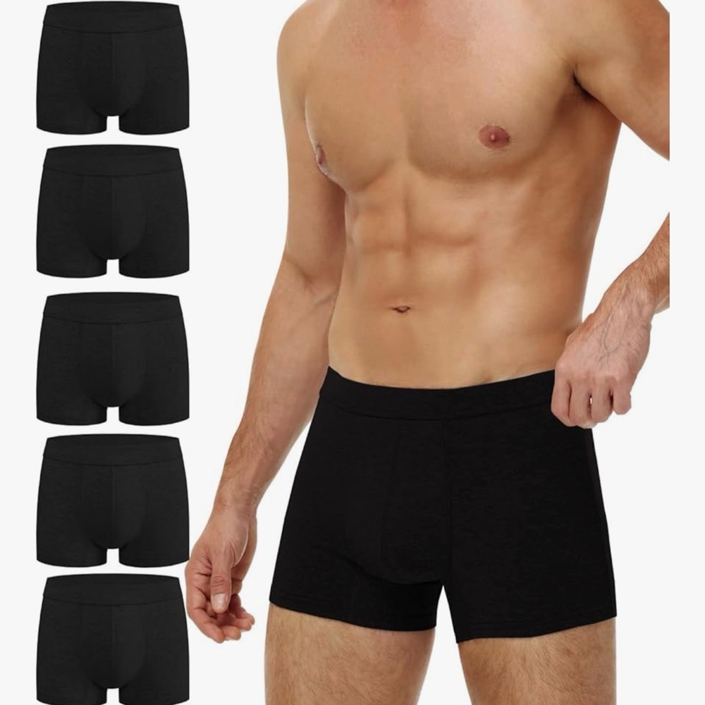 BATTEWA Incontinence Underwear for Men Washable, Leak Proof (5 Pack)